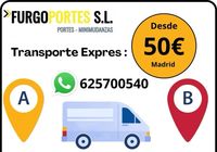Portes en Fuencarral “Sólo Transporte” 50€ (625700540)... ANUNCIOS Buenanuncios.es